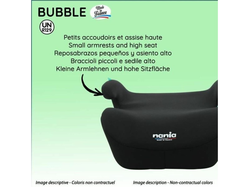 Столче за кола Nania Черен III (22 - 36 kg) Детски ECE R129 NaN –  BB Столове за кола