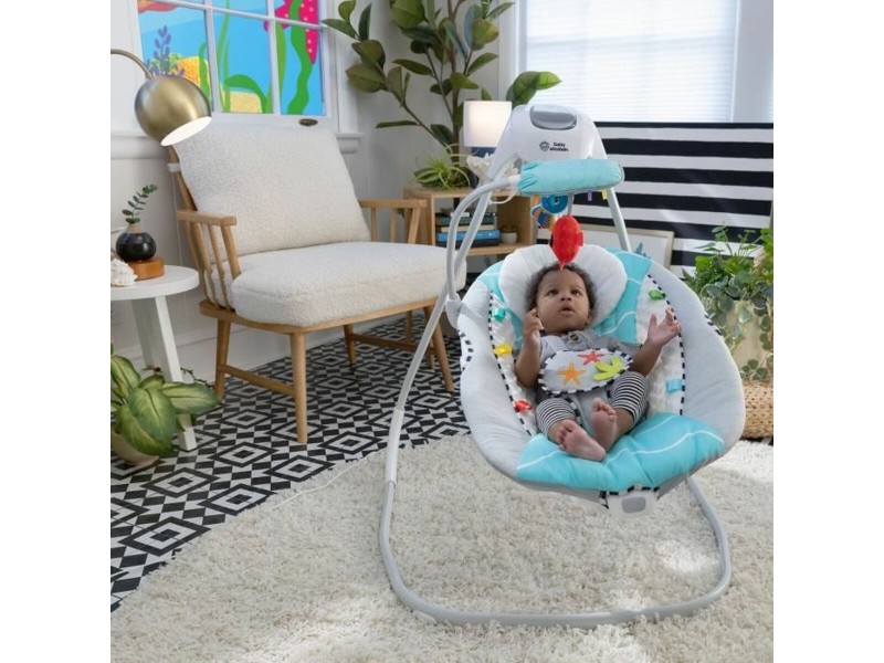 Бебешки Хамак Baby Einstein Ocean Син NaN –  BB Хамаци