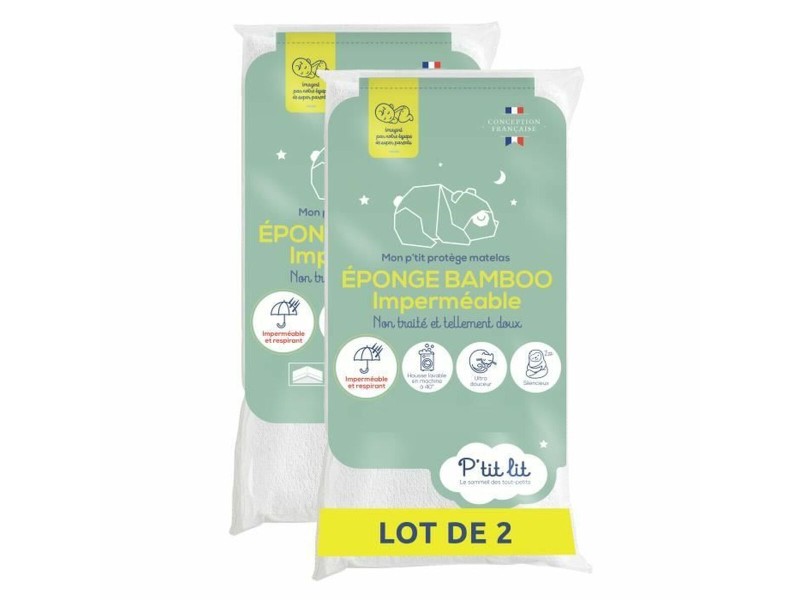 Протектор за ясла PTIT LIT 70 x 140 cm Бял 25 Части (25 броя) NaN –  BB Протектори за креватчета и бебешки легла