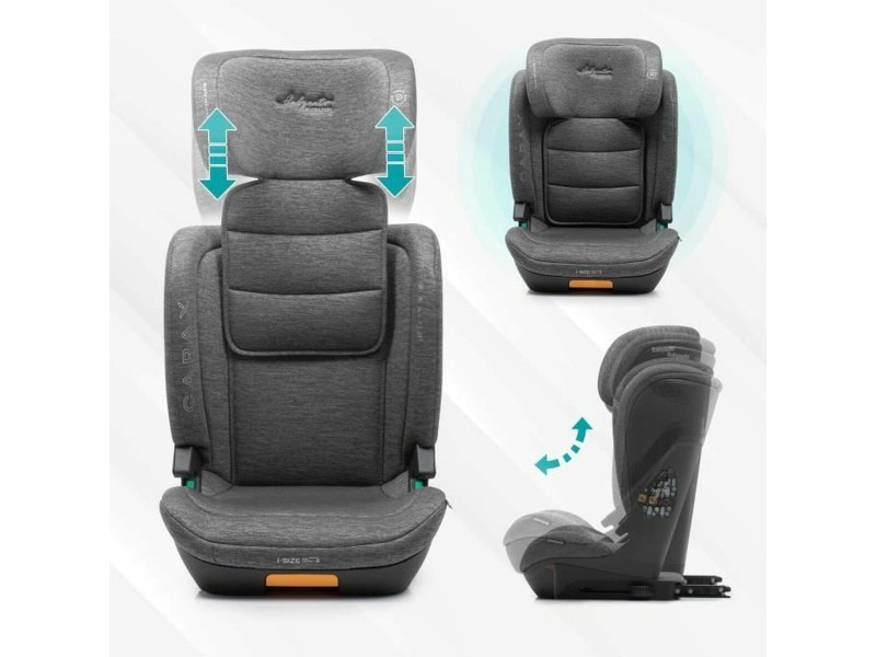 Столче за кола Babyauto CAPAX BLACK LINE Черен II (15-25 kg) III (22 - 36 kg) Детски ECE R129 NaN –  BB Столове за кола