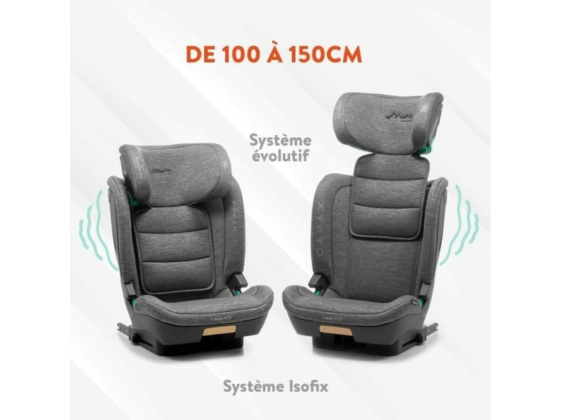 Столче за кола Babyauto CAPAX BLACK LINE Черен II (15-25 kg) III (22 - 36 kg) Детски ECE R129 NaN –  BB Столове за кола