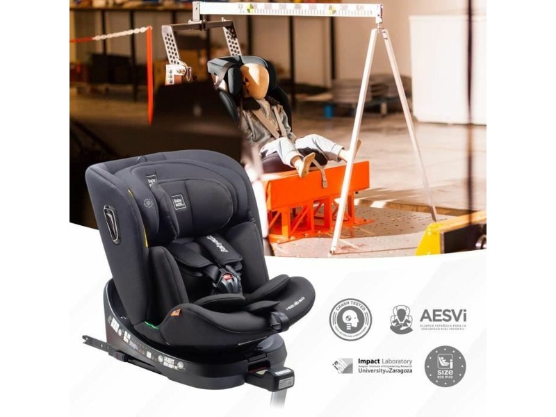 Столче за кола Babyauto Антрацит 0 (de 0 a 10 kilos) I (9 - 18 kg) II (15-25 kg) III (22 - 36 kg) Детски ECE R129 NaN –  BB Столове за кола