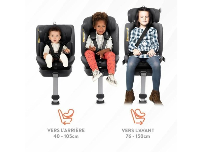 Столче за кола Babyauto Антрацит 0 (de 0 a 10 kilos) I (9 - 18 kg) II (15-25 kg) III (22 - 36 kg) Детски ECE R129 NaN –  BB Столове за кола