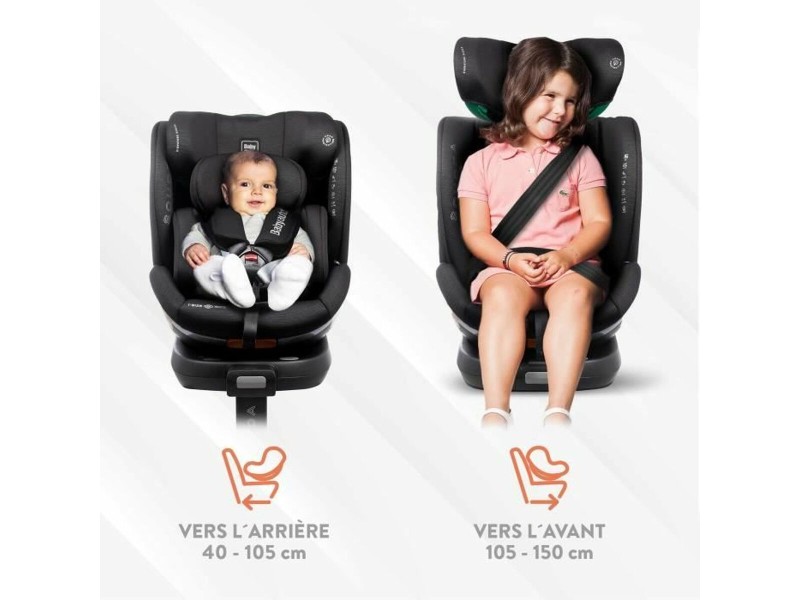 Столче за кола Babyauto SCUDDA GREY DOBBY Сив 0 (de 0 a 10 kilos) 0+ (de 0 a 13 kilos) I (9 - 18 kg) II (15-25 kg) III (22 - 36 NaN –  BB Столове за кола