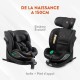 Столче за кола Babyauto SCUDDA GREY DOBBY Сив 0 (de 0 a 10 kilos) 0+ (de 0 a 13 kilos) I (9 - 18 kg) II (15-25 kg) III (22 - 36 NaN –  BB Столове за кола