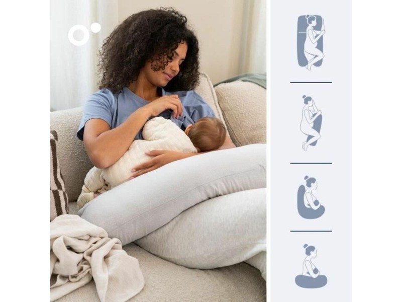 Breastfeeding Cushion Doomoo Сив XXL (2 броя) NaN –  BB Възглавнички за кърмене