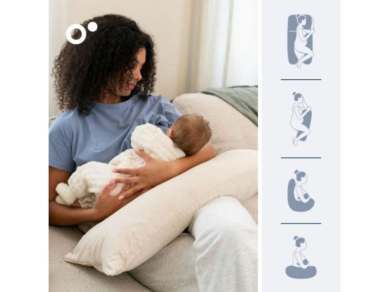 Breastfeeding Cushion Doomoo Бежов XXL (2 броя) NaN –  BB Възглавнички за кърмене