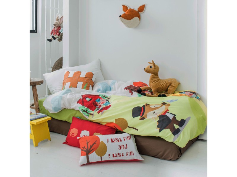 Северен Чувал HappyFriday MR FOX Многоцветен 28 x 4 x 38 cm NaN –  BB Калъфки за пухени покривки за детско легло