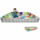 Игрище Infantino 150 x 150 cm Многоцветен Сгъваем NaN –  BB Детски площадки