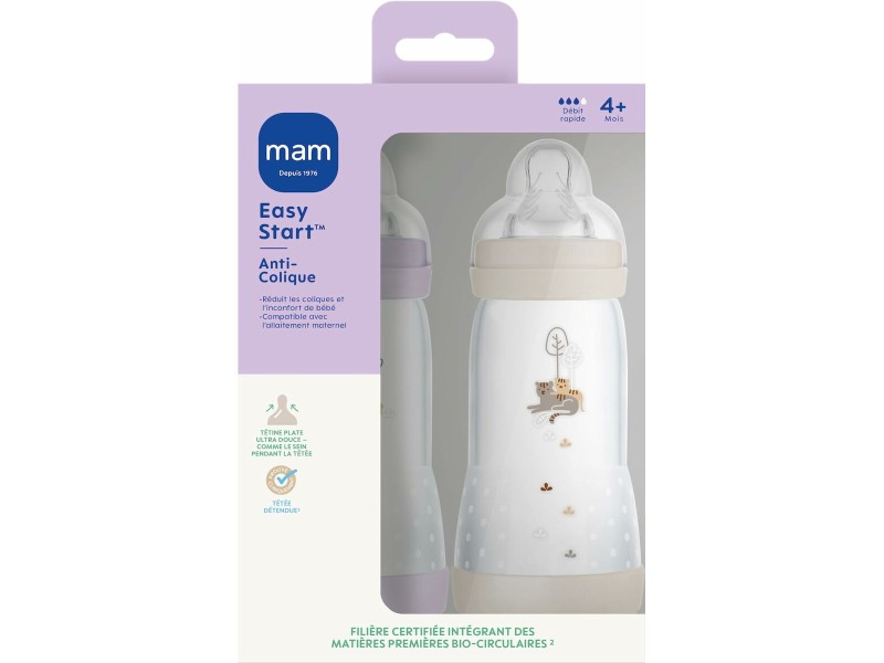Биберон MAM Girafe NaN –  BB Пластмасови бебешки бутилки