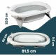 вана Looping 23 x 80 x 49 cm Сгъваем NaN –  BB Вани и тоалетни седалки