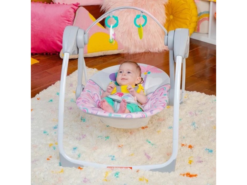 Бебешки Хамак Bright Starts Pink Paradise Розов NaN –  BB Хамаци