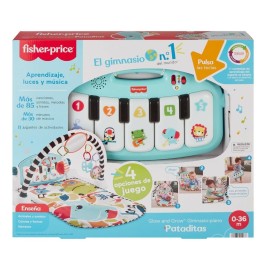 Подложка за игра Fisher-Price Kick and Play Пластмаса Дрънкалка Пиано ES