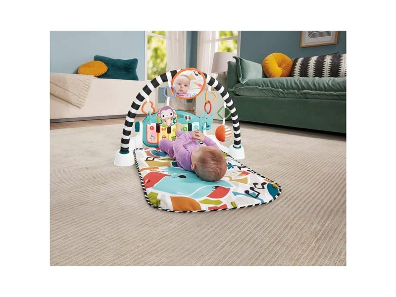 Подложка за игра Fisher-Price Kick and Play Пластмаса Дрънкалка Пиано ES NaN –  BB Подложки за игра и спортни зали