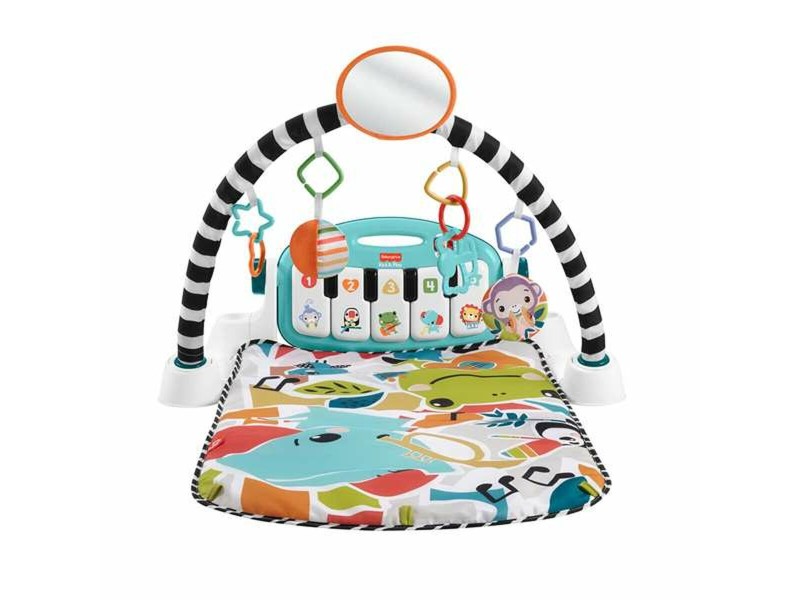 Подложка за игра Fisher-Price Kick and Play Пластмаса Дрънкалка Пиано ES NaN –  BB Подложки за игра и спортни зали