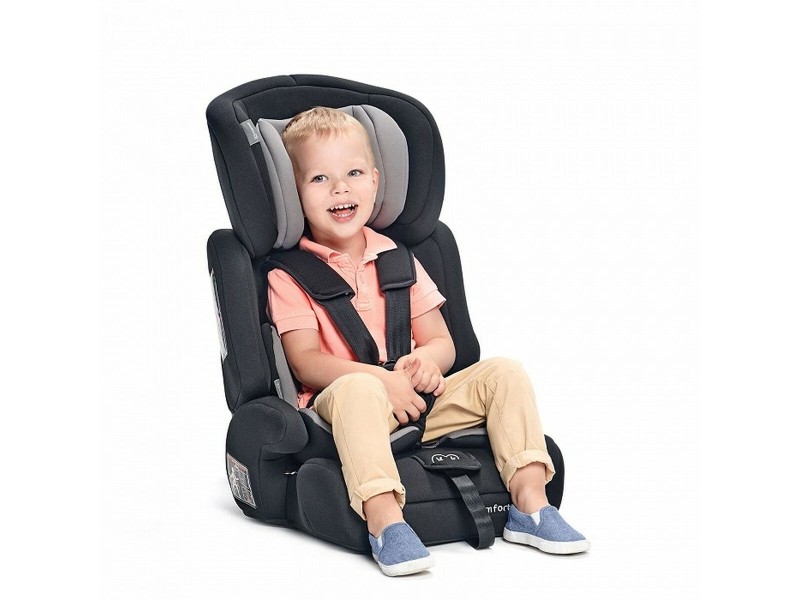 Столче за кола Kinderkraft Comfort Up 9-36 kg Черен Монохромов NaN –  BB Столове за кола
