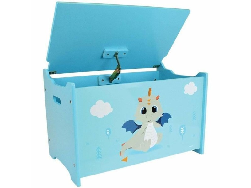 Сандък Fun House LEON THE DRAGON Дървен 40 x 58 x 36 cm NaN –  BB Куфари за играчки