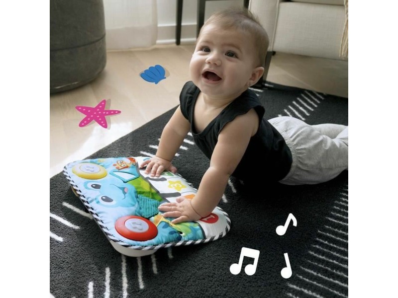 Възглавница Baby Einstein Ocean Explorers Neptunes Kick & Explore Музикален NaN –  BB Играчки със звук