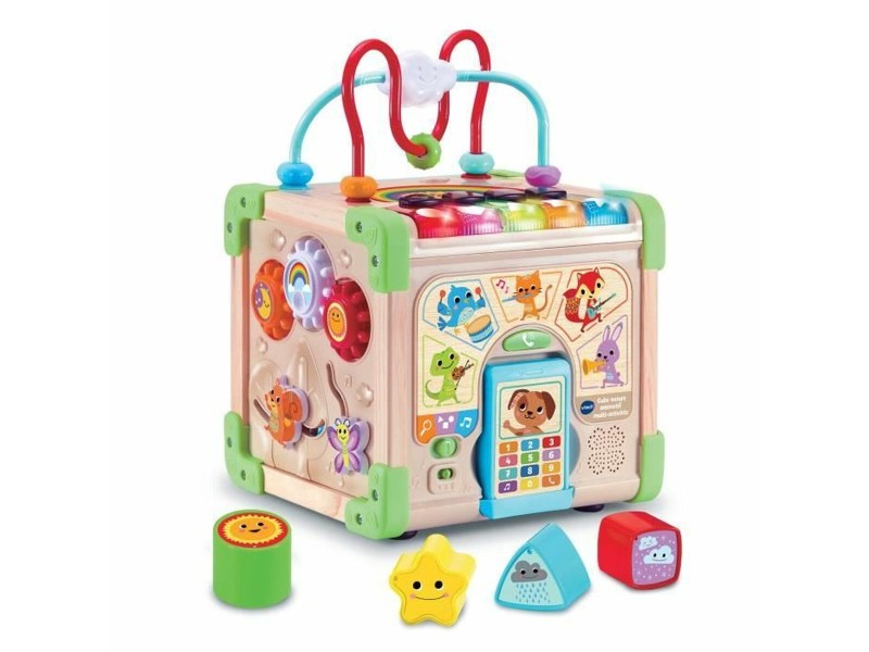 Център за дейности Vtech Baby 80-617105 Кафяв Многоцветен NaN –  BB Играчки за подреждане и гнездене
