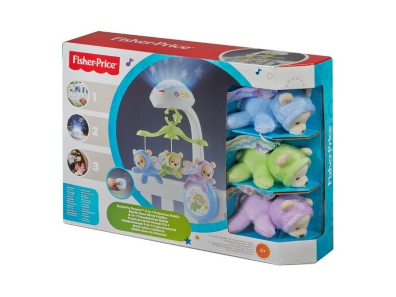 Мобилен Прожектор Fisher Price Бял Многоцветен Пластмаса NaN –  BB Мобилни телефони