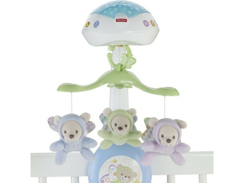 Мобилен Прожектор Fisher Price Бял Многоцветен Пластмаса NaN –  BB Мобилни телефони