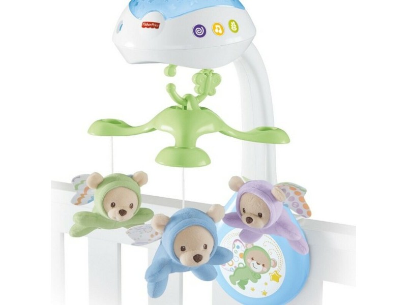 Мобилен Прожектор Fisher Price Бял Многоцветен Пластмаса NaN –  BB Мобилни телефони