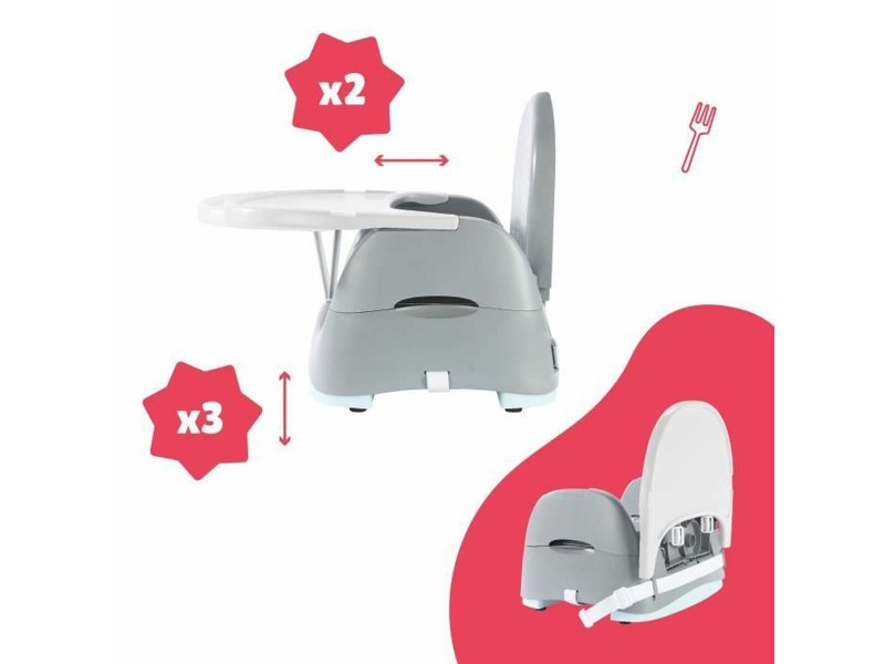 Трон Badabulle Sitzerhöhung 15 kg Бял/Сив NaN –  BB Високи столове
