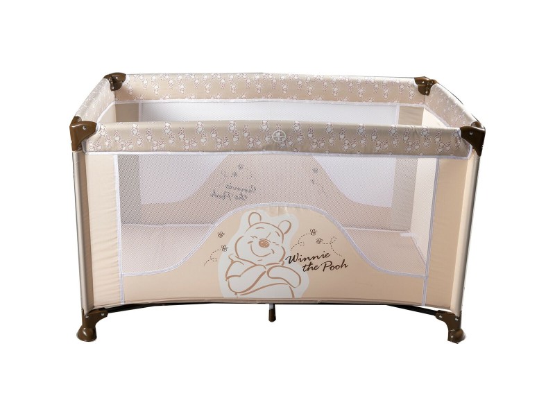 Легло за Бебе за Пътуване Winnie The Pooh CZ10609 120 x 65 x 76 cm Бежов NaN –  BB Креватчета за пътуване