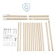 Защитна бариера Badabulle 106 cm 63,5 cm NaN –  BB Бариери за врати и стълби