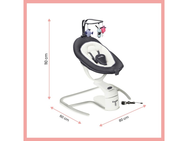 Бебешки Хамак Babymoov Swing Swing Сив NaN –  BB Хамаци