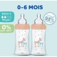 Комплект бутилки Dodie 3 uds NaN –  BB Пластмасови бебешки бутилки