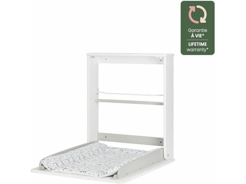 Маса за повиване Badabulle Plouf Компактен Стенен Сгъваем 46 x 46 x 61 cm NaN –  BB Стойки за подмяна на бебета