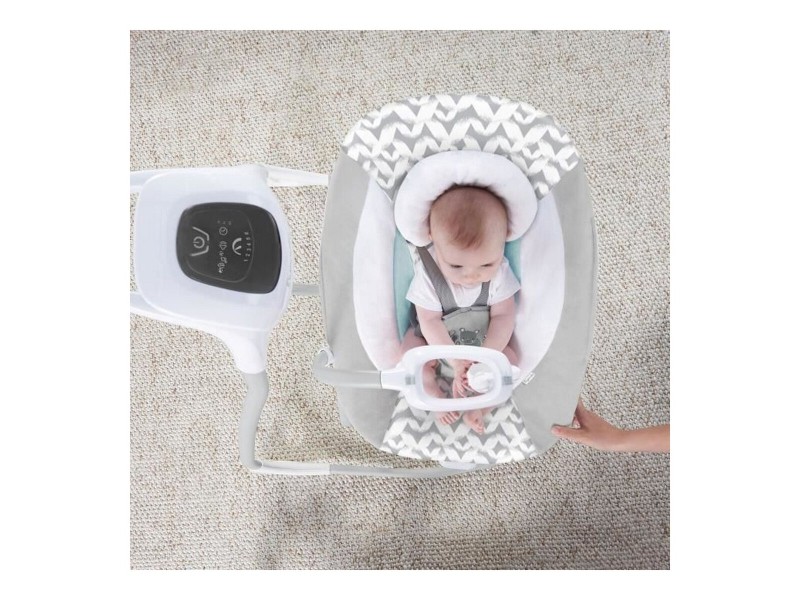 Люлеещ се стол Ingenuity 2-in-1 Swing Lounger - Raylan Сив Бял NaN –  BB Люлеещи се столове