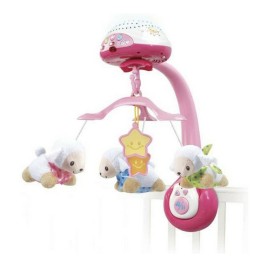 Бебешка играчка Vtech Baby Sheep Count Розов Пластмаса Бебешко Креватче
