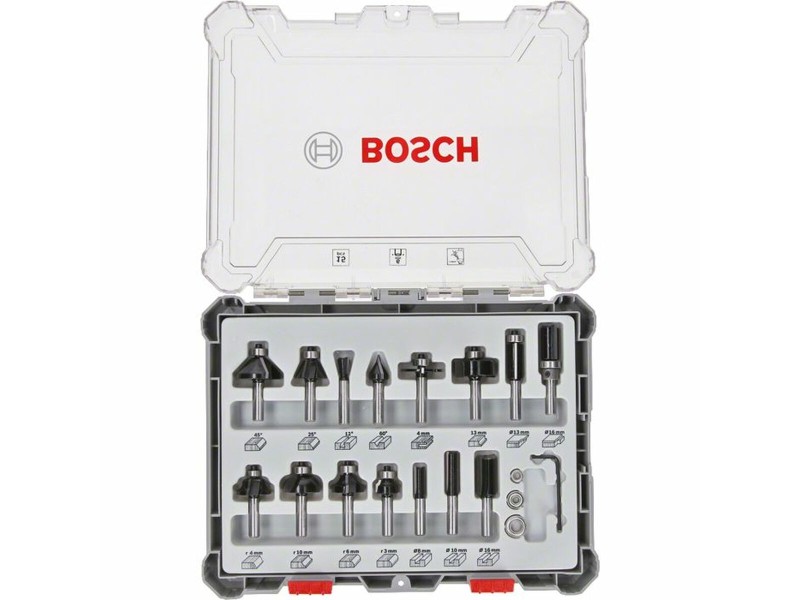 Комплект аксесоари BOSCH 2607017471 15 Части NaN –  BB Обла глава