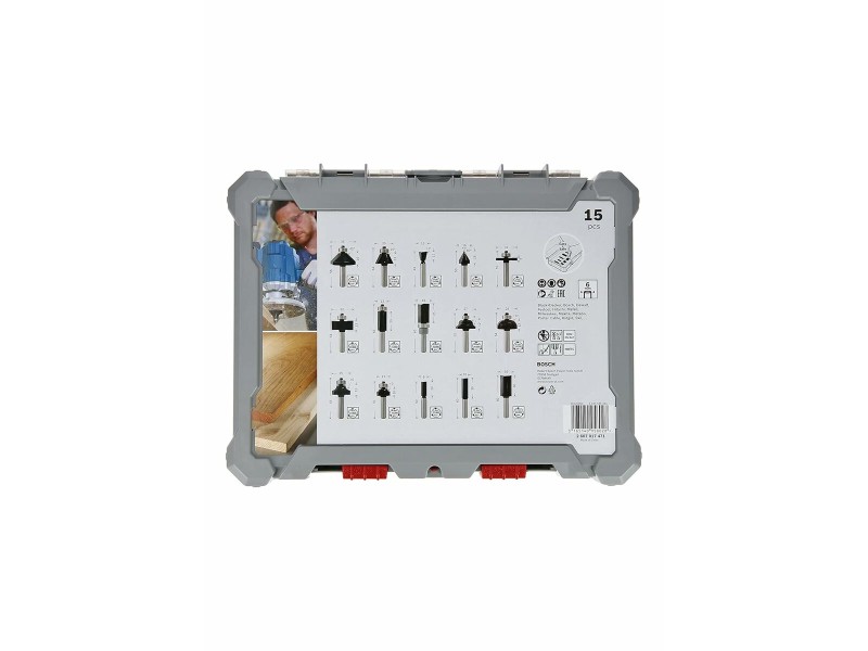 Комплект аксесоари BOSCH 2607017471 15 Части NaN –  BB Обла глава