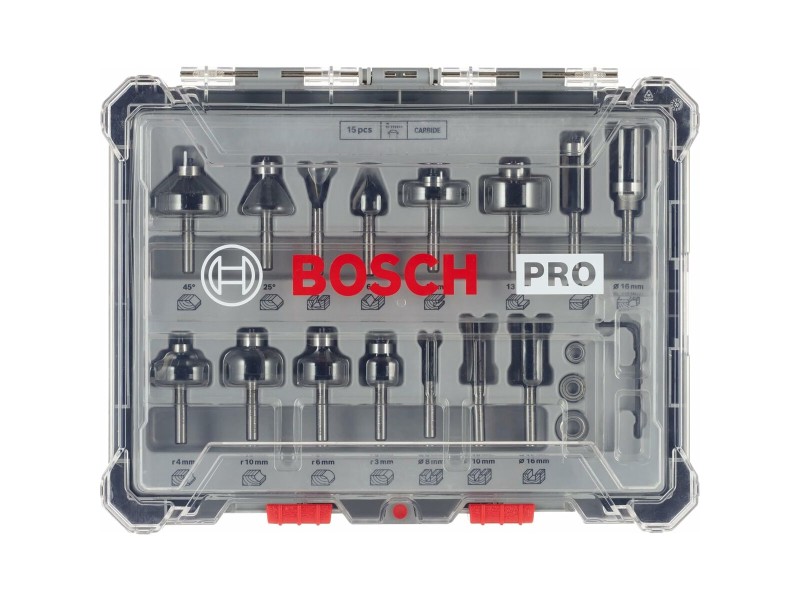 Комплект аксесоари BOSCH 2607017471 15 Части NaN –  BB Обла глава