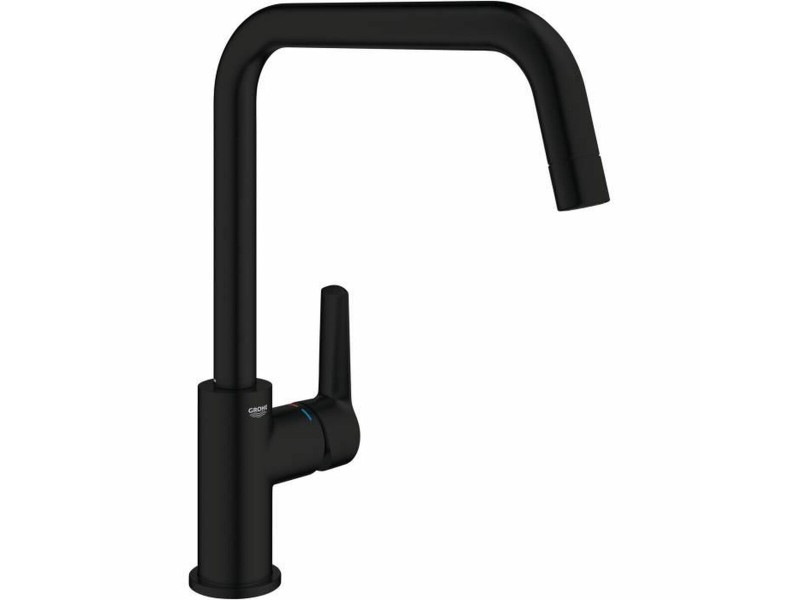 Смесител Grohe GROHE Start Черен Матово черно Месинг C форма NaN –  BB Кранове за мивка