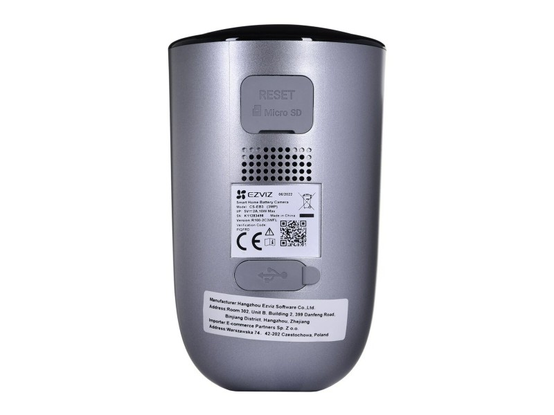 Видеокамера за наблюдение Ezviz EB3 TYPE C NaN –  BB Камери куршуми