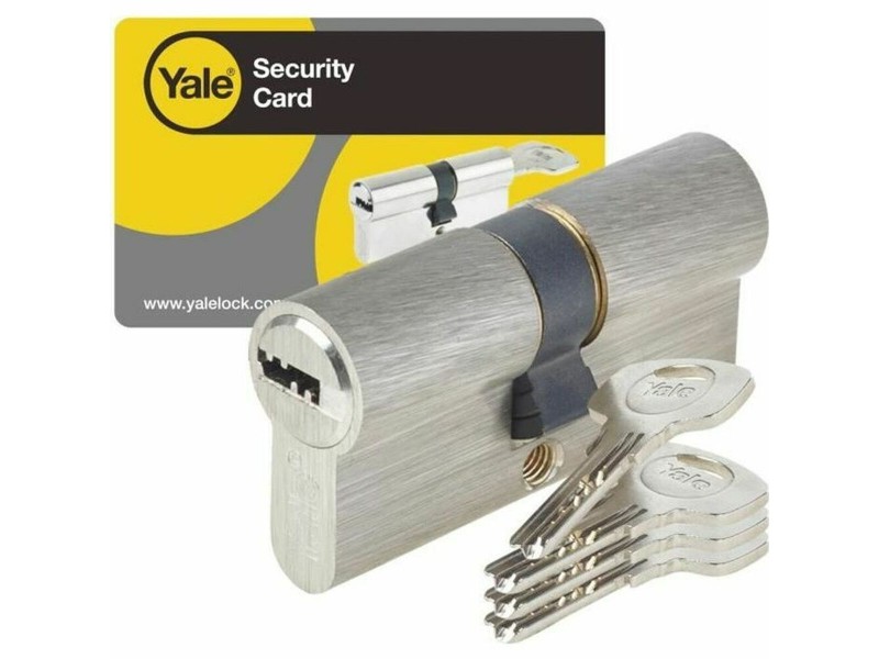 Ключалка Yale YC1000+ DB 40X40 NI Месинг NaN –  BB Цилиндри