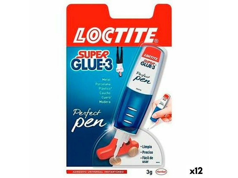 Моментно Лепило Loctite SUPER GLUE-3 Pen 4 g (12 броя) NaN –  BB Секундни лепила