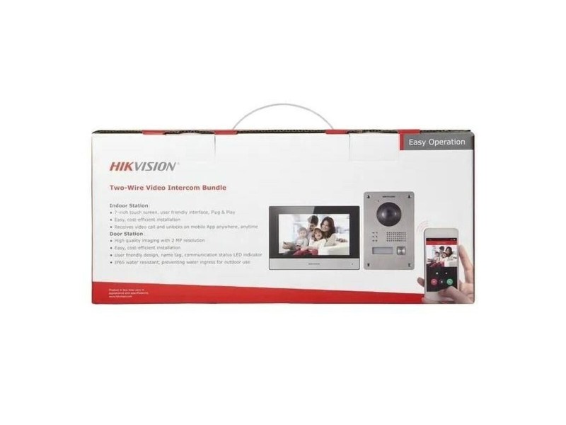 Смарт Видео Предавател Hikvision HD-VIS-02-W (След ремонт A) NaN –  BB Звънци за вратите