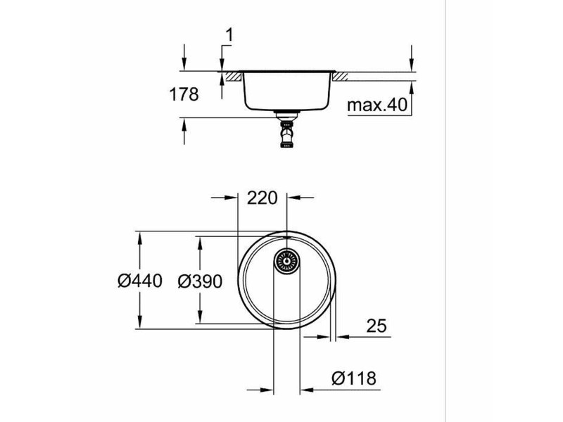 Мивка с едно корито Grohe K200 Сив NaN от | techMAG.bg Мивка с едно корито Grohe K200 Сив NaN – BB Мивки с единична купа
