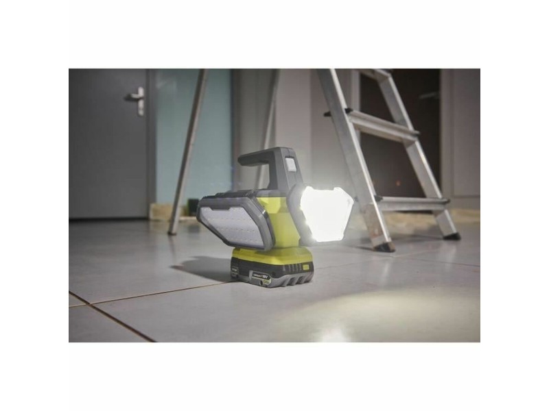 LED spotlight Ryobi 360° 500 lm Зелен Сив NaN –  BB Фенерчета за работни зони