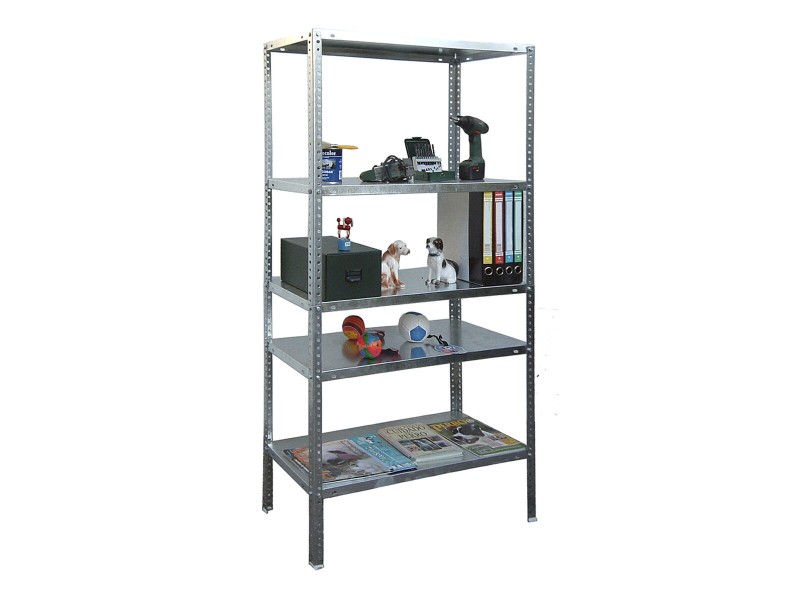 Лавица Simon Rack Comfort Plus 5/500 200 x 100 x 50 cm Естествен Метал 5 Рафтове 100 kg NaN –  BB Многофункционални стелажи