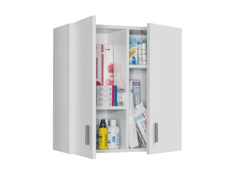 Шкаф Forés Бял ABS меламин 59 X 27 X 60 CM NaN –  BB Шкафове за съхранение