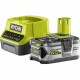 Комплект зарядно и акумулаторни батерии Ryobi 5133003366 5 Ah 18 V NaN –  BB Батерии