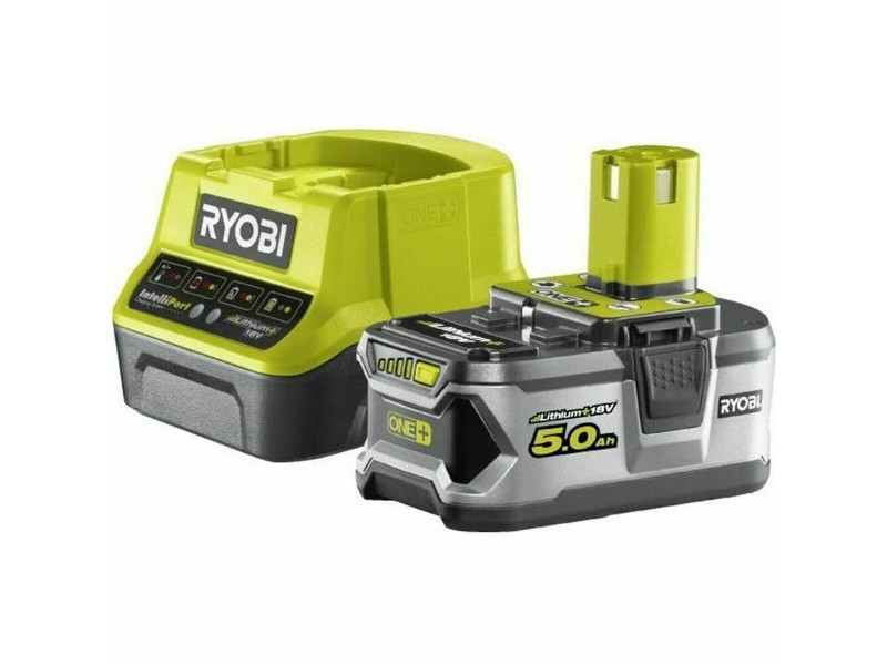 Комплект зарядно и акумулаторни батерии Ryobi 5133003366 5 Ah 18 V NaN –  BB Батерии