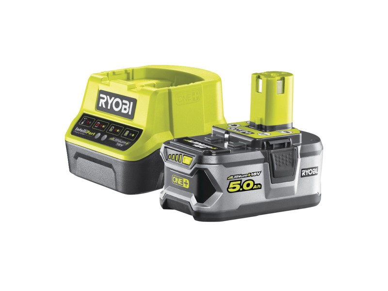 Комплект зарядно и акумулаторни батерии Ryobi 5133003366 5 Ah 18 V NaN –  BB Батерии