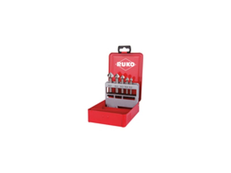 Комплект за зенковане (Зенкове) RUKO 102154A 25 mm DIN 335 Бързорежеща стомана (HSS) 5 Части NaN от | techMAG.bg Комплект за зенковане (Зенкове) RUKO 102154A 25 mm DIN 335 Бързорежеща стомана (HSS) 5 Части NaN – BB Зенкери